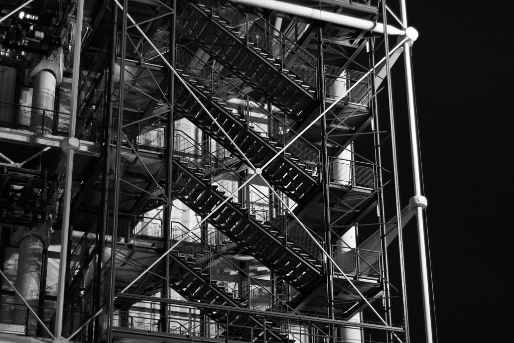 Centre Pompidou stairs