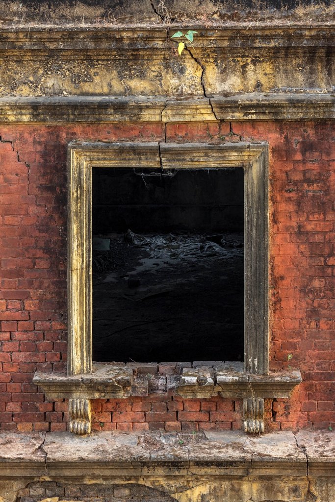 Old window at the Secretariat